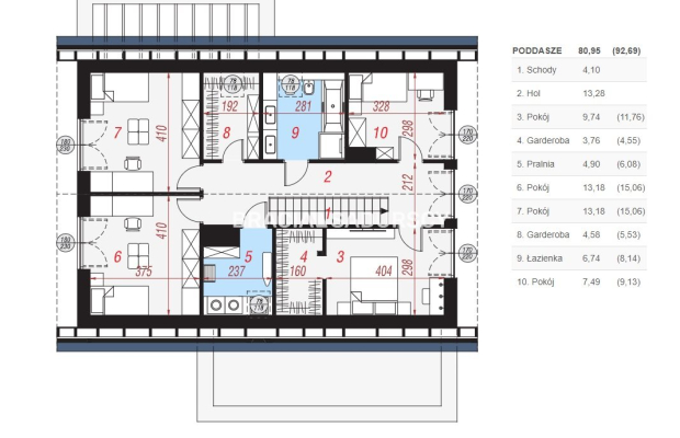 Przebieczany - domy wolnostojące, działka 800 m2