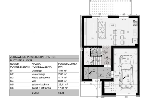 Segment 103 m2 z ogródkiem Brzozówka/Tarnów 