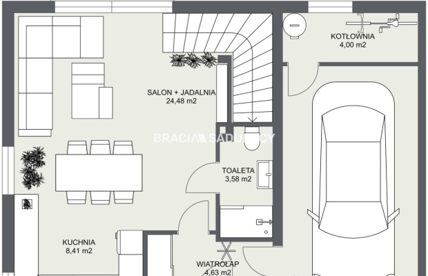 Michałowice - osiedle bliźniaków 132 m2 z garażem!