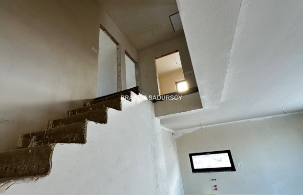 Nowoczesny bliźniak z garażem i działką 7ar