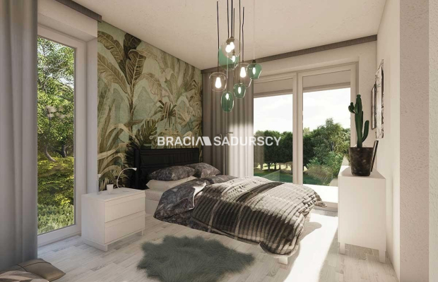 Nowoczesny dom w zielonej okolicy 150m2