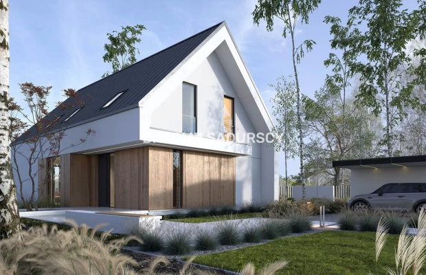 Nowoczesny dom 142m z Tarasem, Cianowice-Skała 