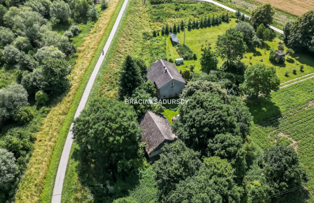 Urokliwa nieruchomość na zakolu Wisły / 48 ar 