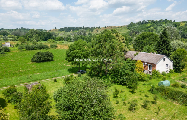 Urokliwa nieruchomość na zakolu Wisły / 48 ar 