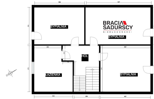 Nowy dom wolnostojący w stanie deweloperskim