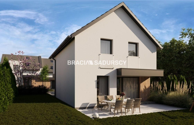 Nowy dom wolnostojący w stanie deweloperskim