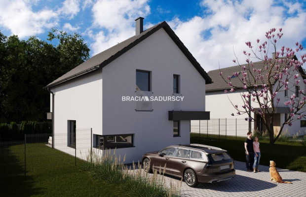 Nowy dom wolnostojący w stanie deweloperskim