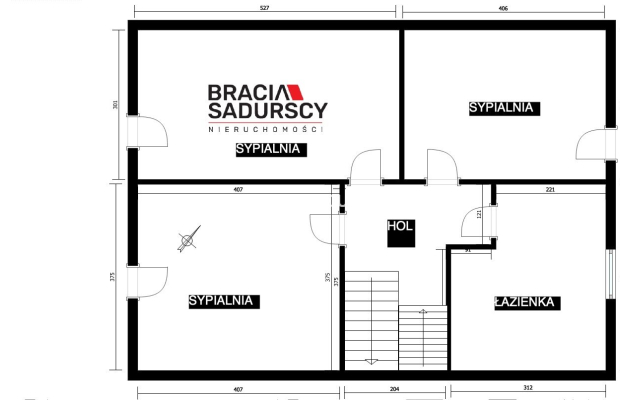 Nowy dom wolnostojący w stanie deweloperskim