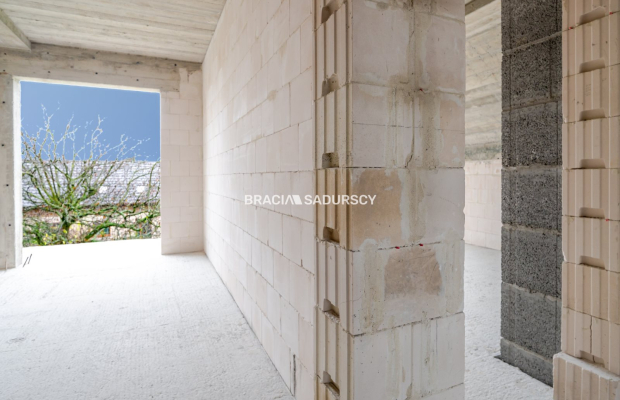 Dom wolnostojący w stanie surowym - Bębło - 130m2