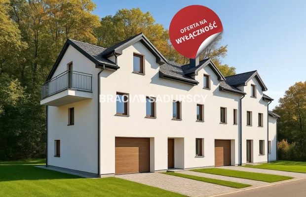 Wygodne domy pod lasem w Podgórkach Tynieckich.