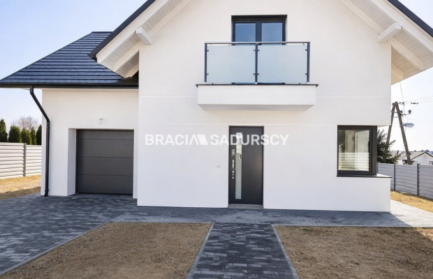 Nowoczesny dom  z ogrodem 155m2