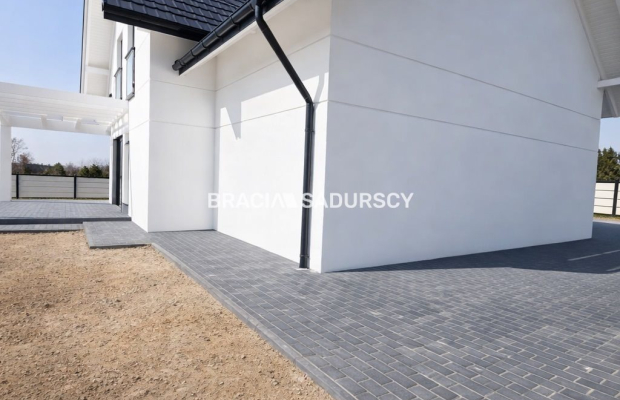 Nowoczesny dom  z ogrodem 155m2