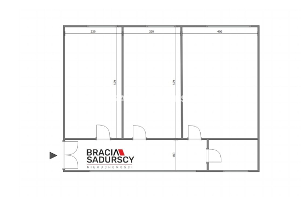 Bronowice, parter, 95 m2 biur + parking