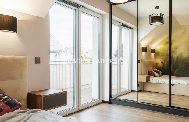 3 pok z ogródkiem w Modlnicy. 