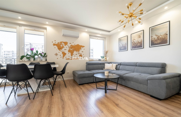 GUSTOWNE, Z DUŻYM BALKONEM W NOWYM BUDOWNICTWIE