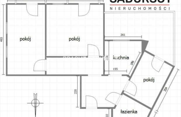 3 niezalezne pokoje / Obozowa / 3 balkony