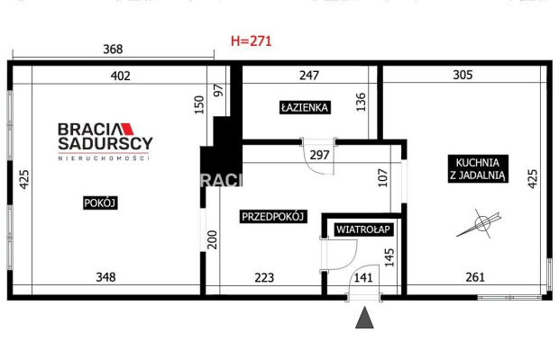 Parter, bez schodów i ograniczeń.