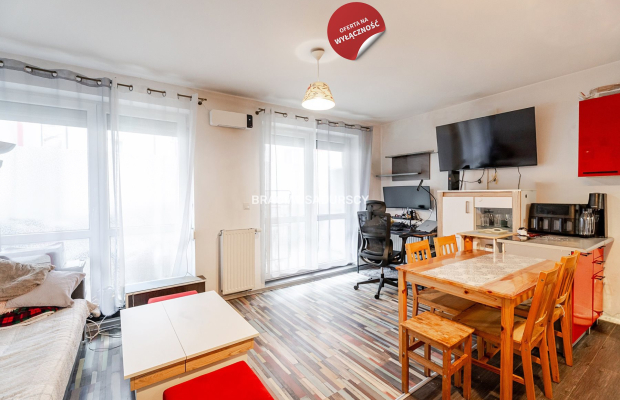 2 pokoje z ogródkiem na Dębskiego