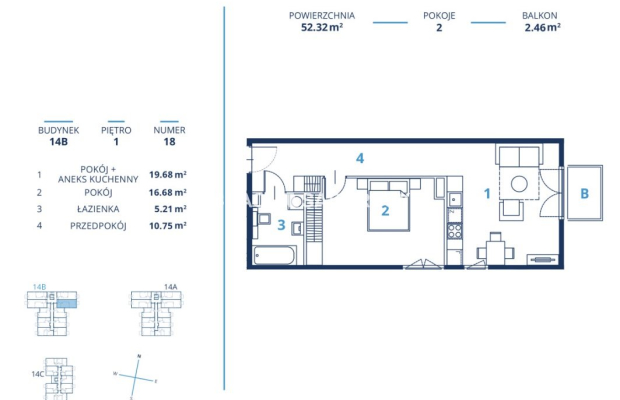 Gotowa inwestycja - metraże od 39 m2, Kraków