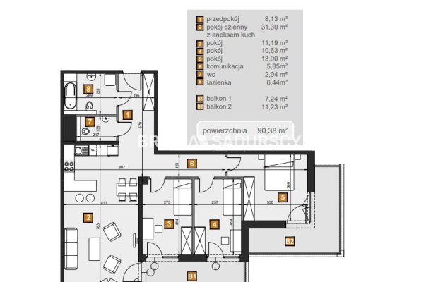 Dębniki, nowe mieszkania, stan deweloperski!