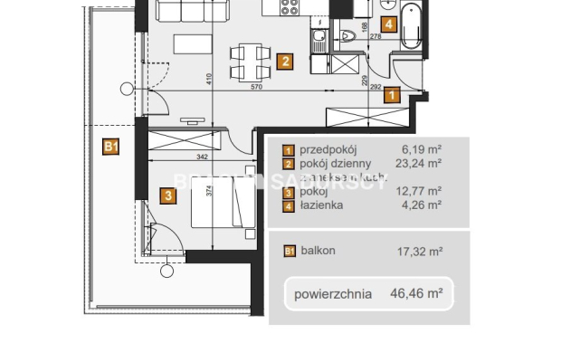 Dębniki, nowe mieszkania, stan deweloperski!
