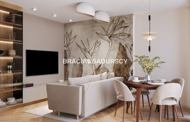 Apartament Premium 67m Wola Justowska, 2 x Ogródki