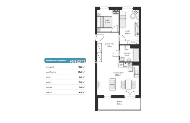 Komfortowe mieszkania z balkonem lub ogródkiem! 