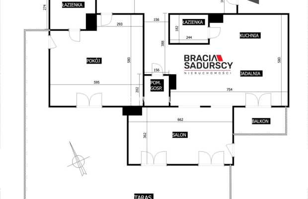 Penthouse / taras 120 m2 / panorama Krakowa