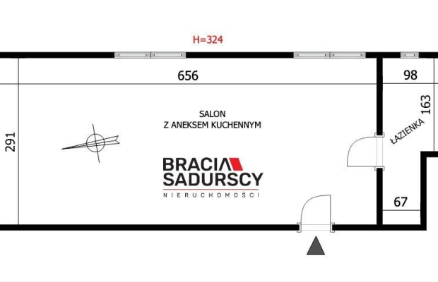 Kawalerka | ul. Kątowa | Stare Miasto 