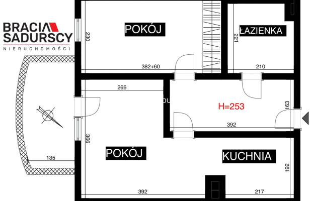 Mistrzejowice – funkcjonalne 2 pokoje na sprzedaż