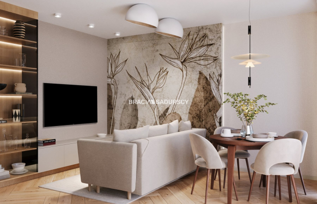 3 pokoje na Woli Justowskiej - 67,37m2