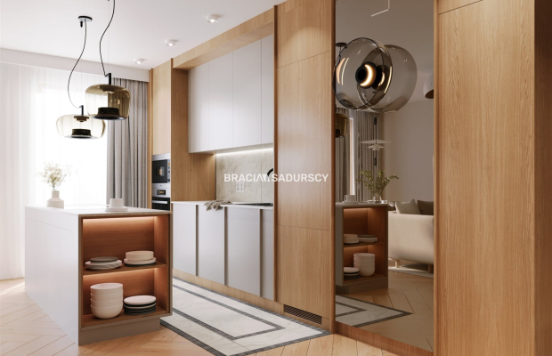 3 pokoje na Woli Justowskiej - 67,37m2