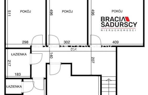 4 pokoje +2 pokoje + garaż