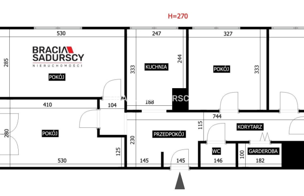 4 pokoje w świetnej lokalizacji Salwator City