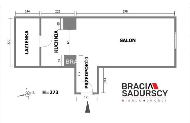 Lokal użytkowy, 25 m2, Ułanów