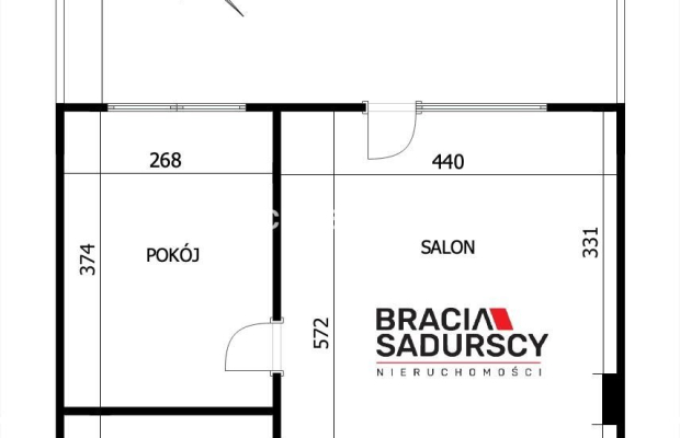 REZERWACJA! Mieszkanie – 2-pokojowe z ogródkiem