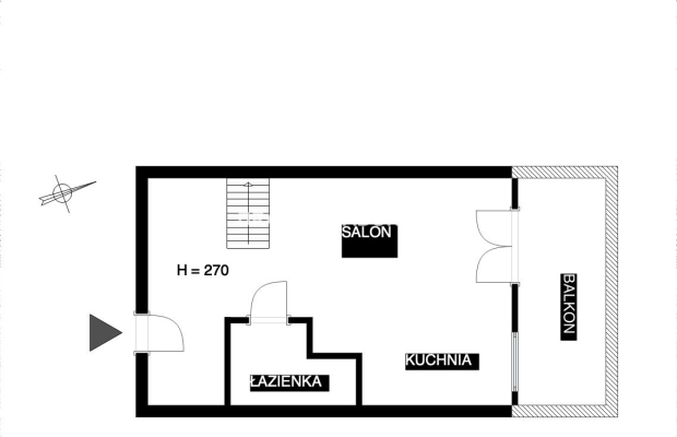 Dwupoziomowe mieszkanie na Ruczaju!