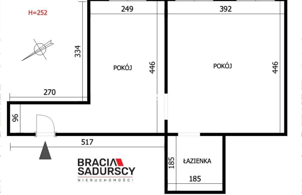 Ustawne mieszkanie z jedna sypialnią na Podgórzu! 