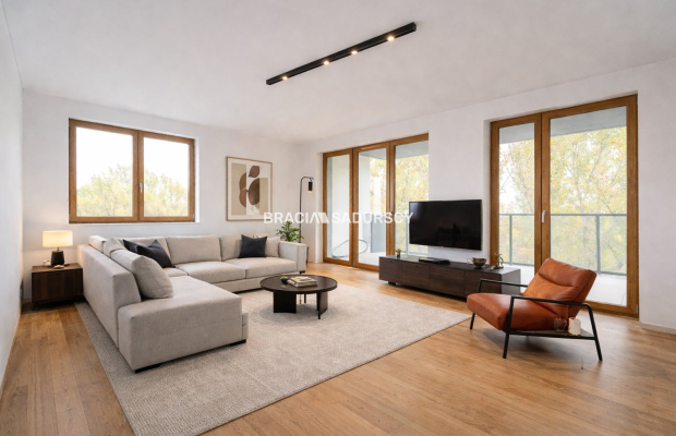 Grzegórzecka, 3 pokoje z tarasem