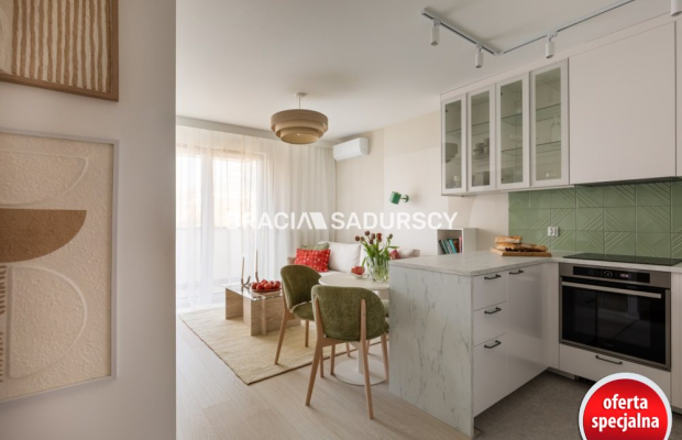 Nowoczesne  mieszkanie 2 pokojowe z parkingiem.