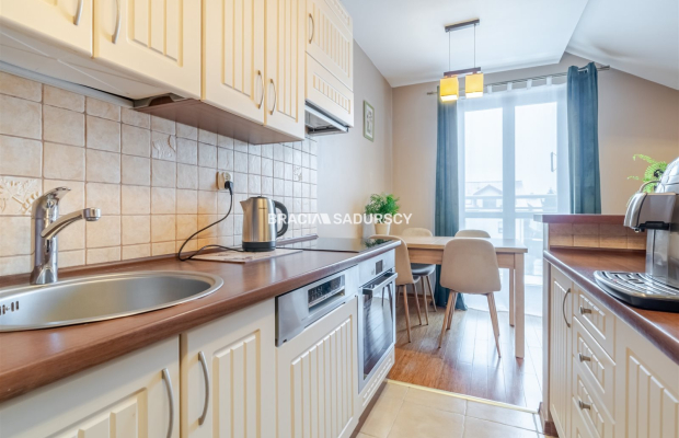 Dwupokojowe mieszkanie na strzeżonym osiedlu