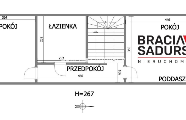 Mieszkanie w szeregóce, Zarabie, Myślenice