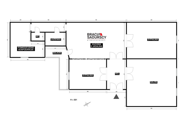 Duże mieszkanie w kamienicy w centrum, po remoncie
