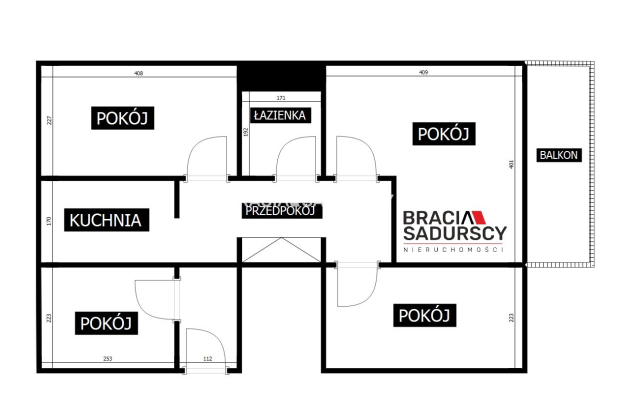 4 pokoje | Balkon | Po remoncie | Os. Piastów