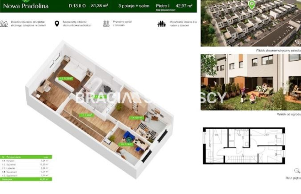 Nowa Pradolina mieszkaniez 2 poziomowe