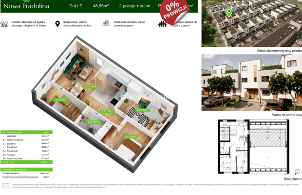 Nowa Pradolina mieszkanie z tarasem