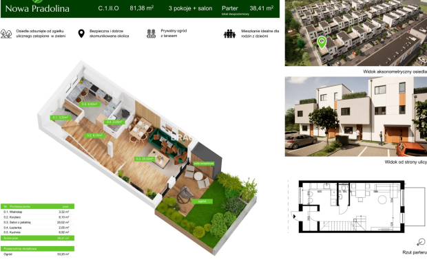 Nowa Pradolina mieszkaniez 2 poziomowe