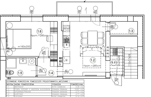 Na sprzedaż: nowe, wykończone i urządzone mieszkanie 42 m², Kalwaria Zebrzydowska  

   Nowoczesne 2-pokojowe, umeblowane miesz