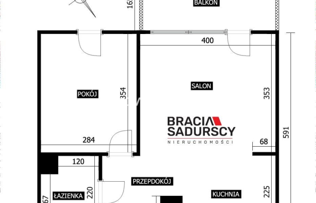 2-POKOJOWE MIESZKANIE OK.40M2 Pradnik Biały