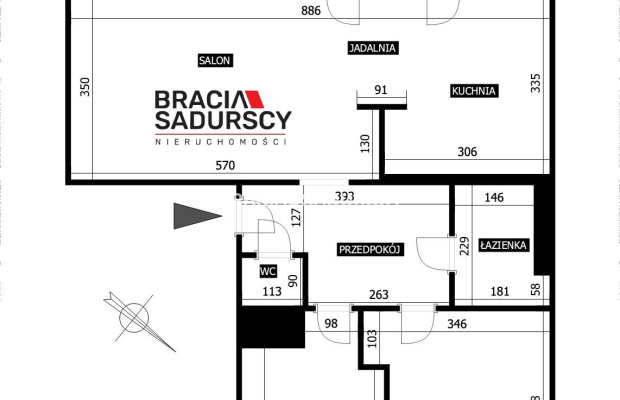 Przestronne 3 pokoje/ciche/idealne dla rodzin!